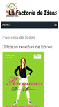 Mobile Screenshot of lafactoriadeideas.es